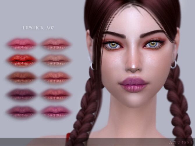 Sims 4 Lipstick A07 by ANGISSI at TSR