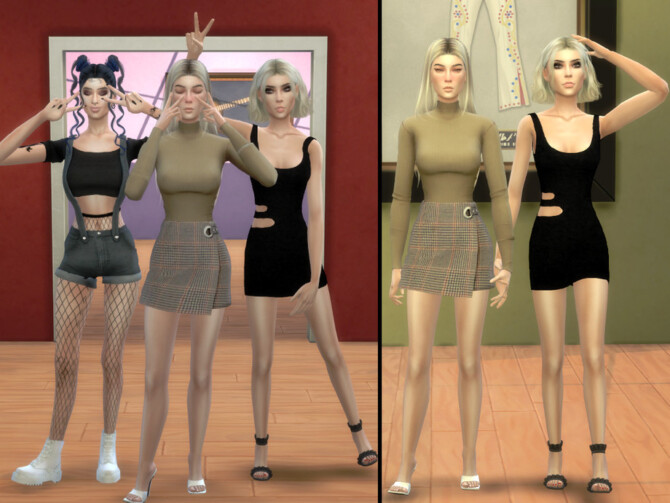 Sims 4 Kpop Inspired #2 (Pose Pack) by YaniSim at TSR
