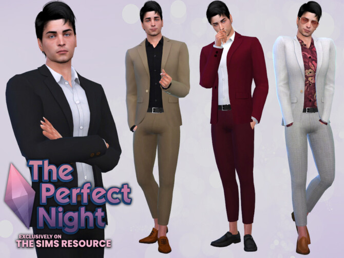 Sims 4 The Perfect Night Seto Outfit by McLayneSims at TSR