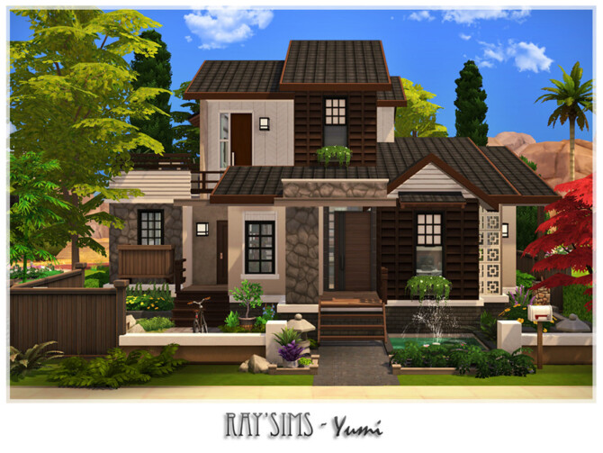 Sims 4 Yumi house by Ray Sims at TSR