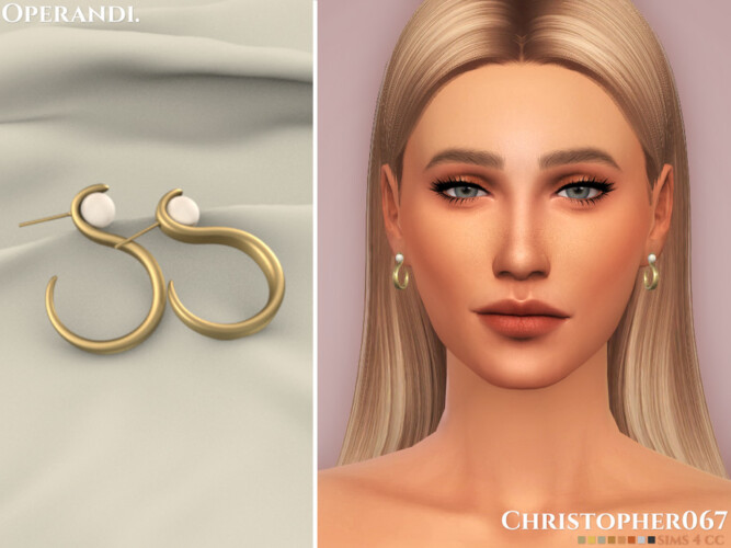 Operandi Earrings By Christopher067