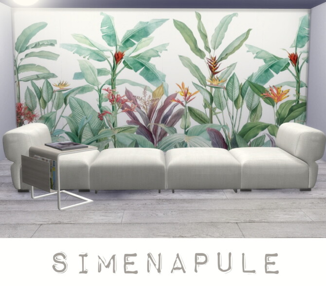 Sims 4 Wall mural 3 by Ronja at Simenapule