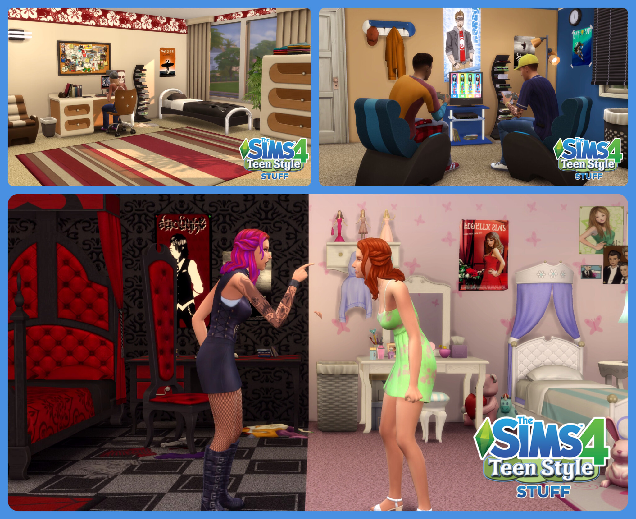 Teen Style Stuff By Simsi45 At Mod The Sims 4 Sims 4 Updates