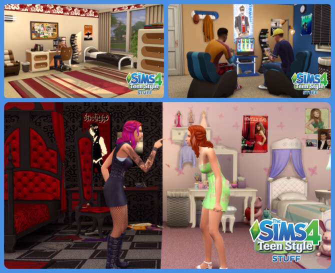 Sims 4 Teen Style Stuff by simsi45 at Mod The Sims 4