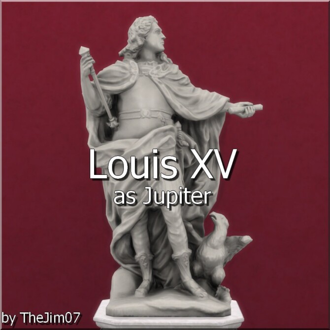 Sims 4 Louis XV as Jupiter by TheJim07 at Mod The Sims 4