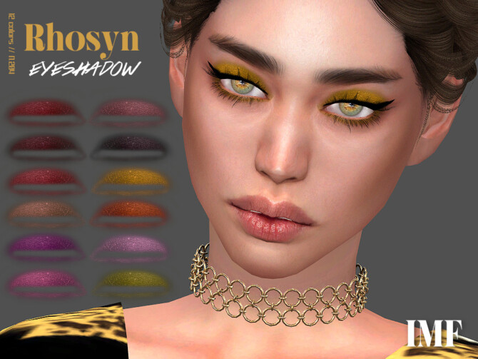 Sims 4 IMF Rhosyn Eyeshadow N.204 by IzzieMcFire at TSR