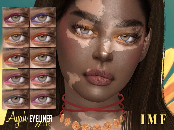 Sims 4 IMF Ayah Eyeliner N.132 by IzzieMcFire at TSR