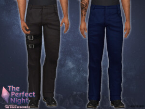 The Perfect Night Mens Gothic Pants by CherryBerrySim at TSR