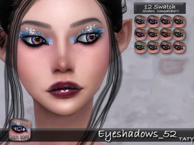 Eyeshadows 52 By Tatygagg