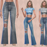 Waves Jeans (flared) By Pipco