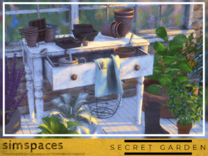 Secret Garden Potting Set By Simspaces