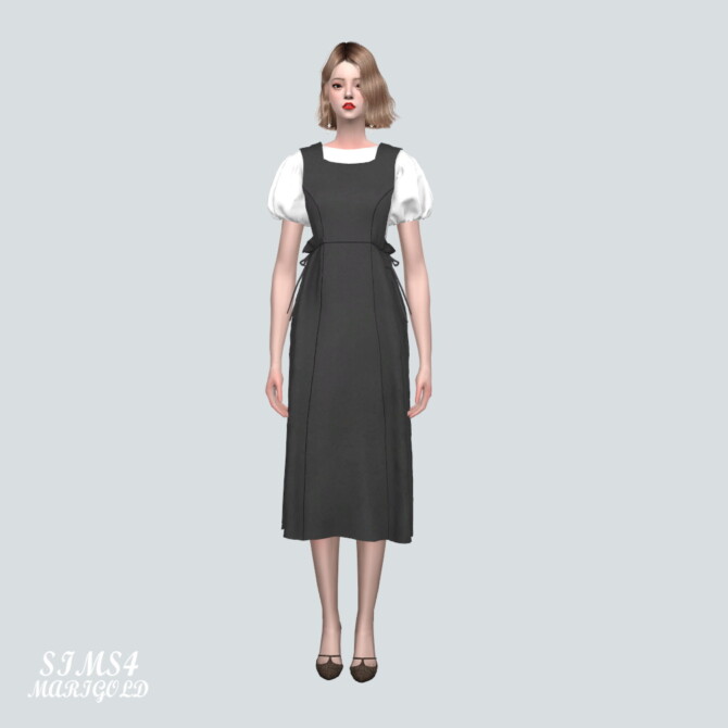 Sims 4 Sweet H5 Midi Dress at Marigold