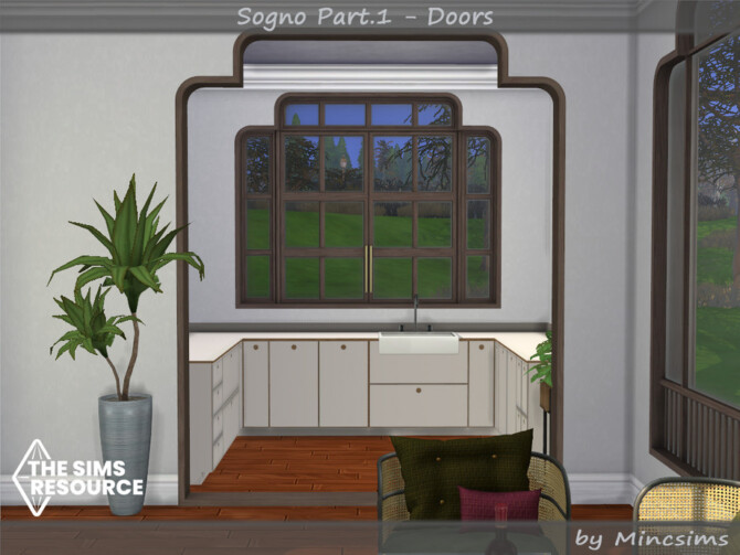 Sims 4 Sogno Part.1 Doors by Mincsims at TSR