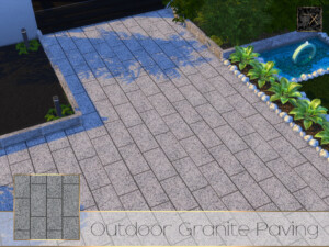 Outdoor Granite Paving Tx By Theeaax