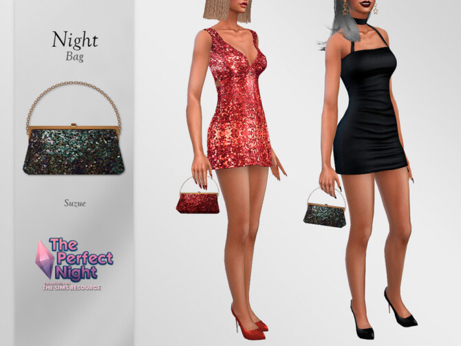 Sims 4 The Perfect Night Night Bag by Suzue at TSR