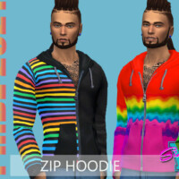 Pride21 Zip Hoodie By Simmiev