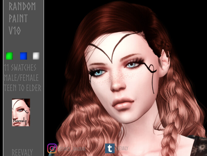Random Paint V10 by Reevaly at TSR » Sims 4 Updates