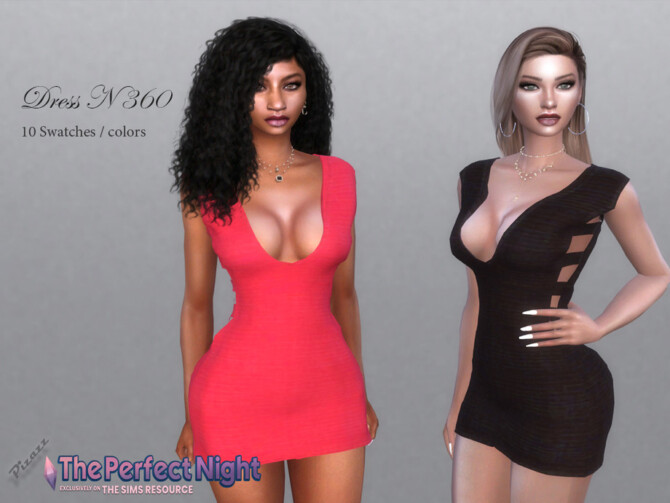 Sims 4 DRESS N 360 by pizazz at TSR