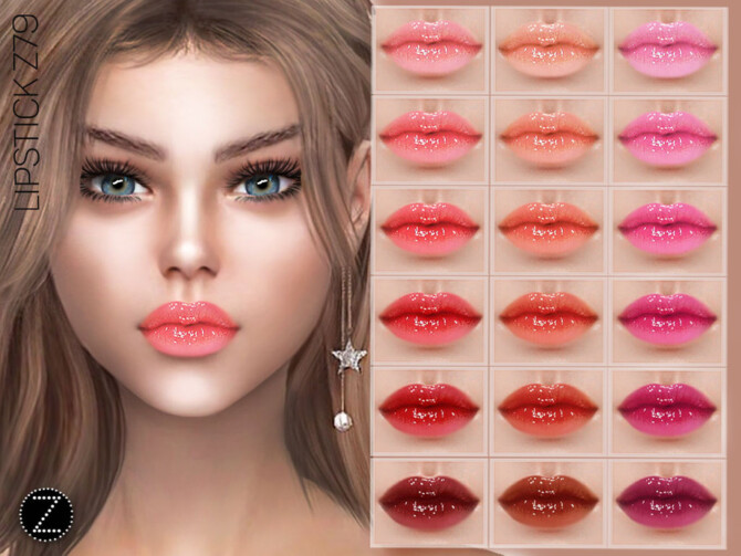 Sims 4 LIPSTICK Z79 by ZENX at TSR