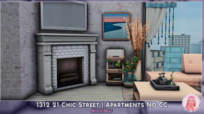 Sims 4 1312 21 Chic Street apartments at MikkiMur