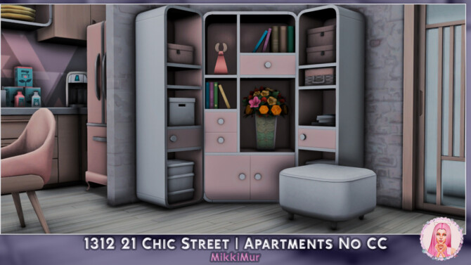 Sims 4 1312 21 Chic Street apartments at MikkiMur