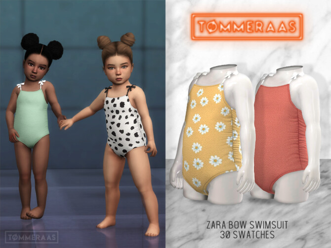 Sims 4 Bow Swimsuit #18 at TØMMERAAS