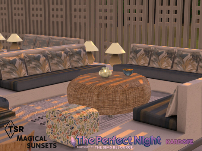 Sims 4 The Perfect Night Magical sunsets by kardofe at TSR