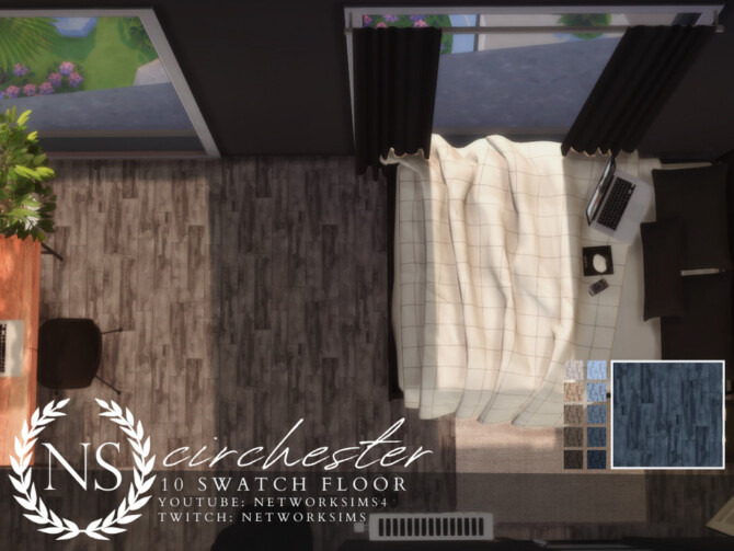 Sims 4 Circhester Wooden Floor by networksims at TSR