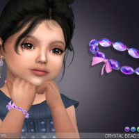 Crystal Beads Baby Bracelet By Feyona