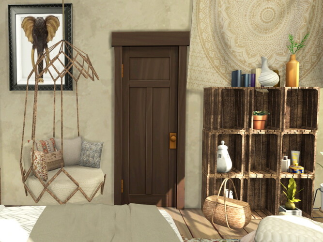 Boho Bedroom by Flubs79 at TSR » Sims 4 Updates