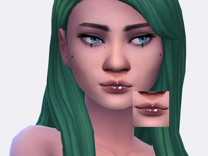 Sims 4 Salcia Lipgloss by Sagittariah at TSR