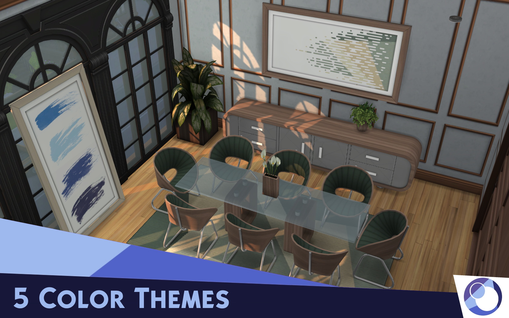 Eetkamer Dining Room by Cicada at Mod The Sims 4 » Sims 4 Updates