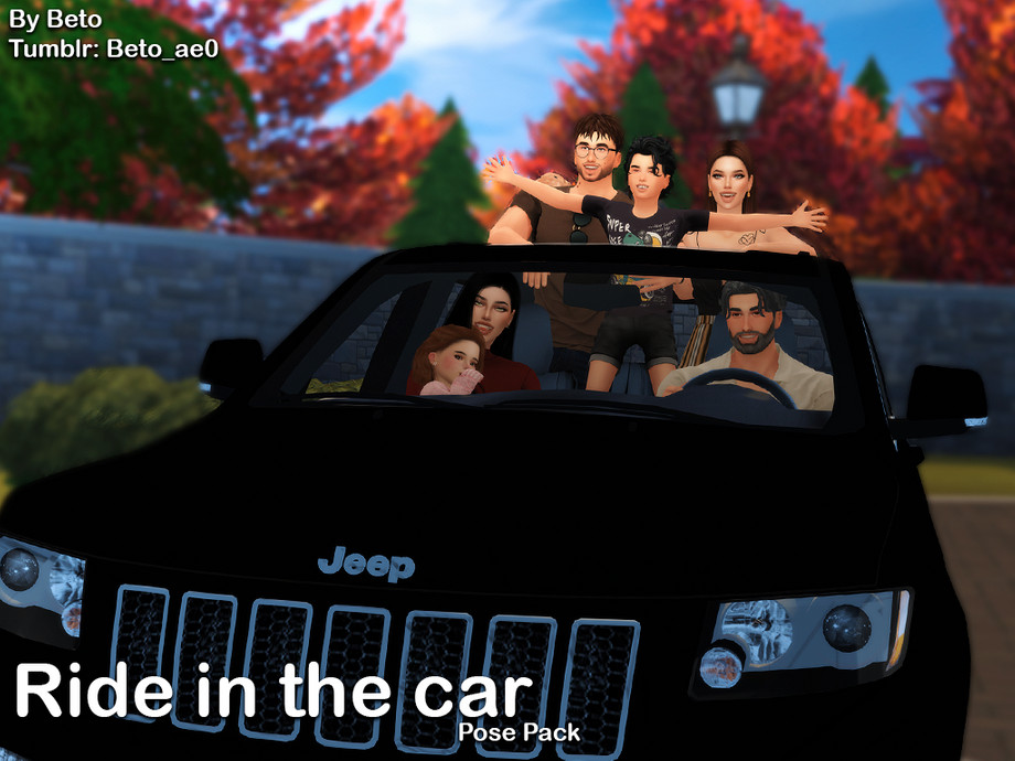 Sims 4 Car Poses