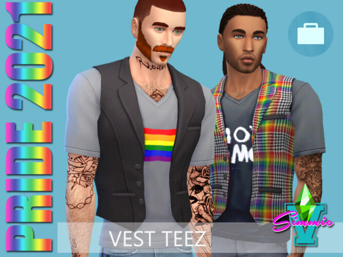 Pride21 Vested Teez By Simmiev