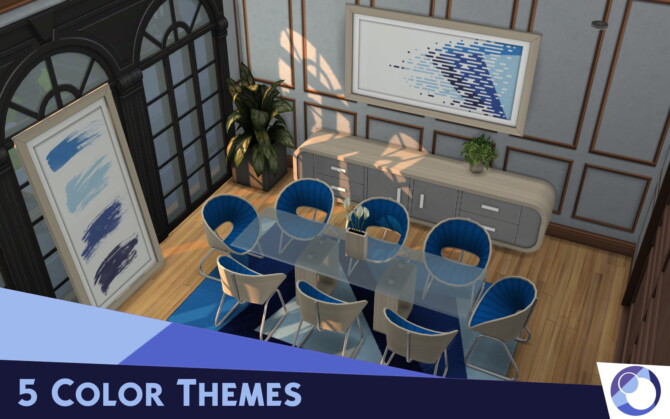 Sims 4 Eetkamer Dining Room by Cicada at Mod The Sims 4
