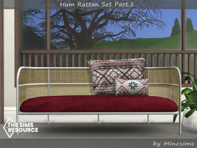 Sims 4 Hum Rattan Set Part.1 by Mincsims at TSR