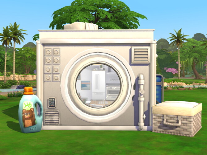 Sims 4 Washing Machine House by Flubs79 at TSR
