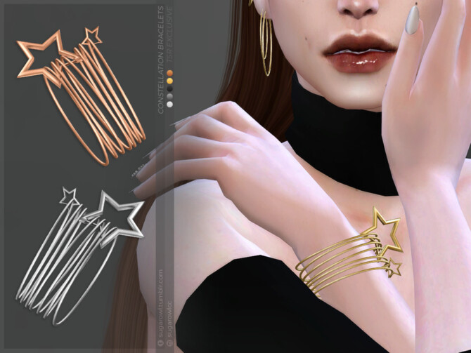 Sims 4 Constellation bracelets by sugar owl at TSR