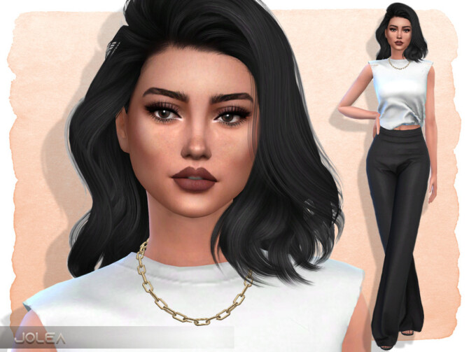 Sims 4 Sonya Montano by Jolea at TSR