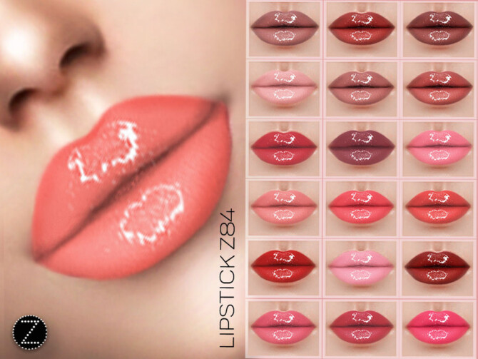 Sims 4 LIPSTICK Z84 by ZENX at TSR