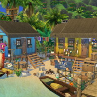 Tropical Fishing Camp By Flubs79