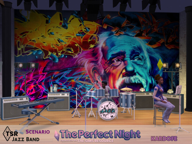 Sims 4 The Perfect Night Jazz Band by kardofe at TSR