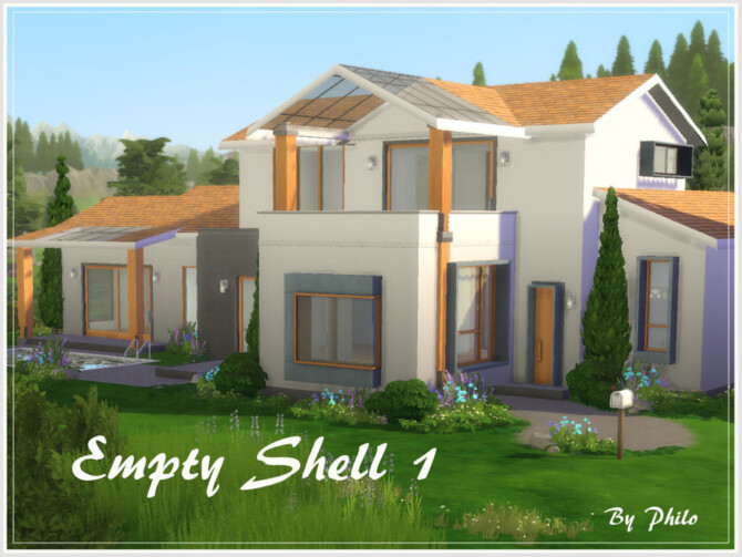 Sims 4 Empty Shell 1 by philo at TSR