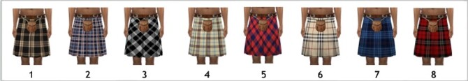 Sims 4 SIMMIEV’S KILT (M) & GP08 STRAPPED BOOTS at Sims4Sue