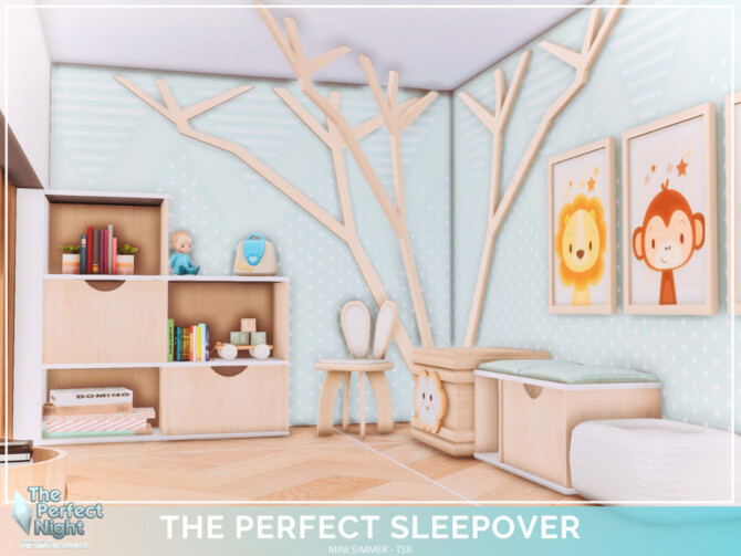 Sims 4 The Perfect Sleepover by Mini Simmer at TSR