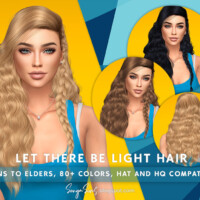 Let There Be Light Hair By Sonyasimscc