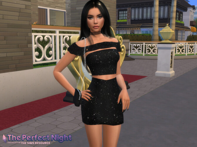 Sims 4 The Perfect Night Lucia Gomes by divaka45 at TSR