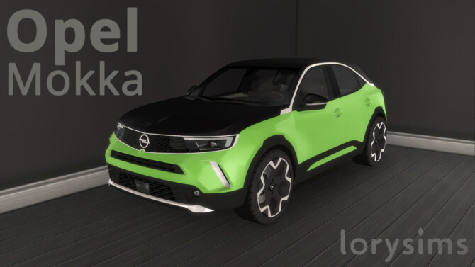 Sims 4 2021 Opel Mokka at LorySims