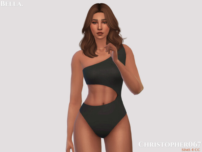 Sims 4 Bella Swimsuit by Christopher067 at TSR