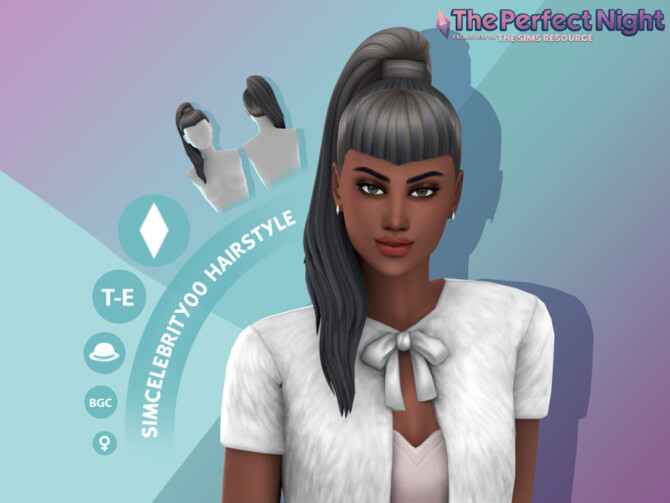 Sims 4 Lola Hairstyle by simcelebrity00 at TSR